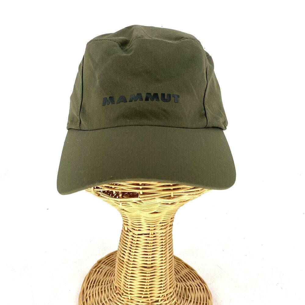 Mammut Pokiok Cap Olive Green Adjustable Outdoor Hiking Hat